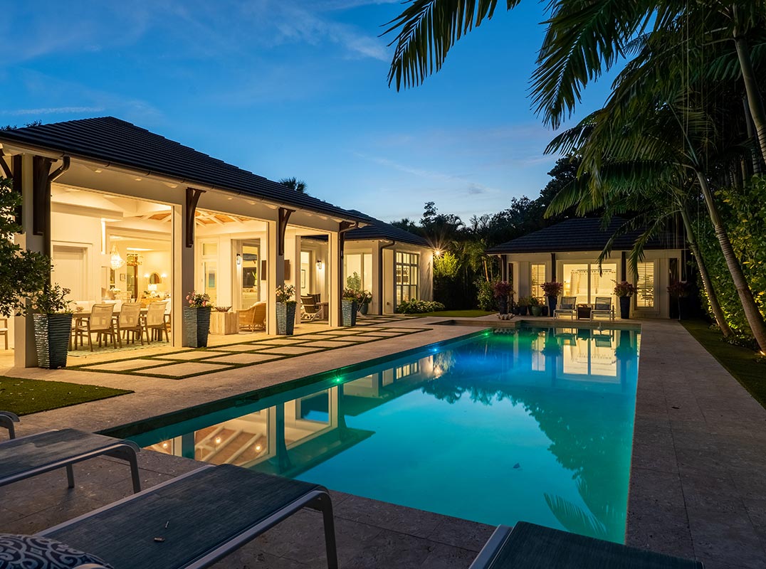 Lushly Landscaped Private Lot in Desirable Central Beach