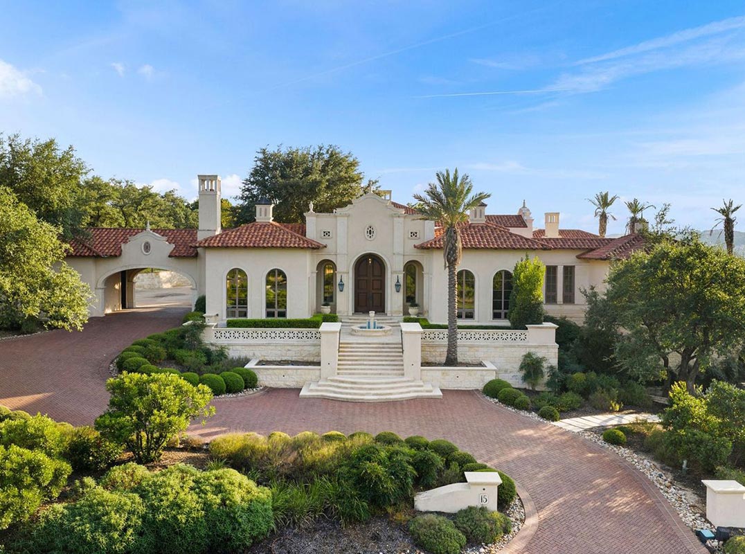 Custom-Built Mediterranean-Style Estate 