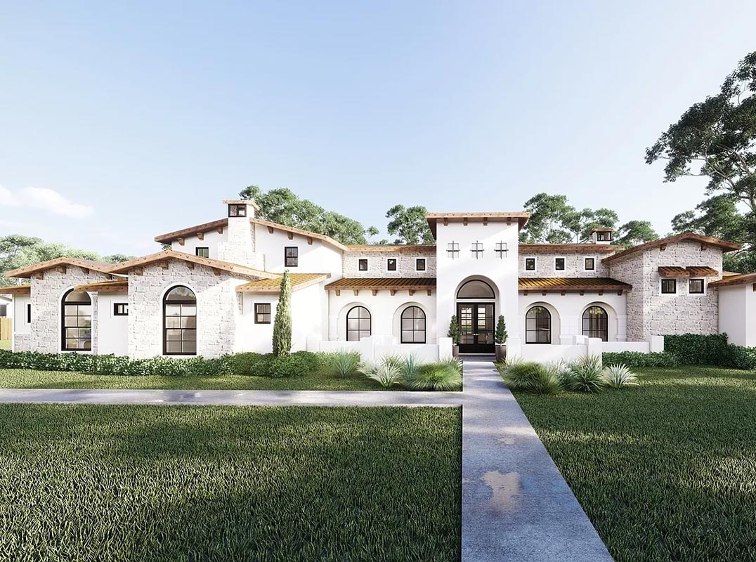 Beautiful Spanish Modern Home By Artisan Custom Homes