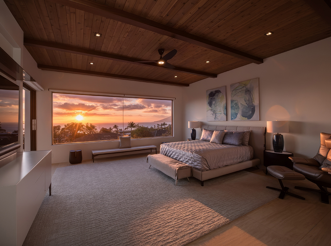 Private and Contemporary Wailea Retreat