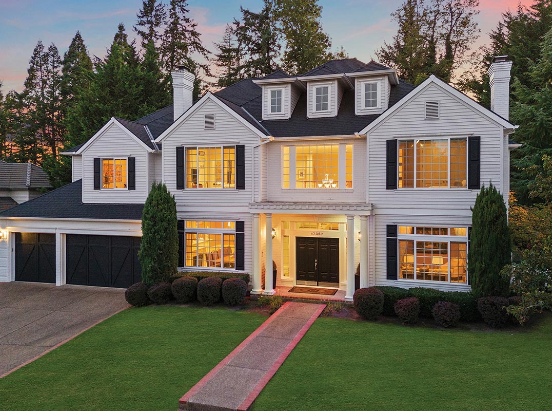 Stately Lake Oswego Colonial 