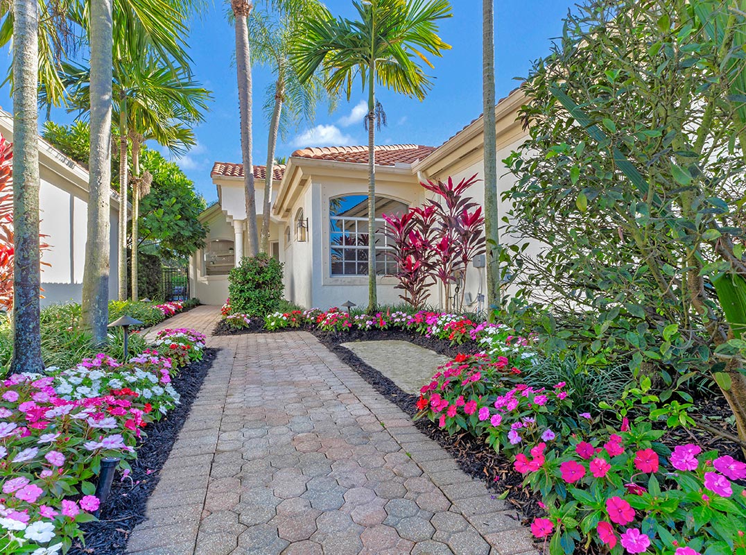 Situated Within the gates of Palm Beach Polo