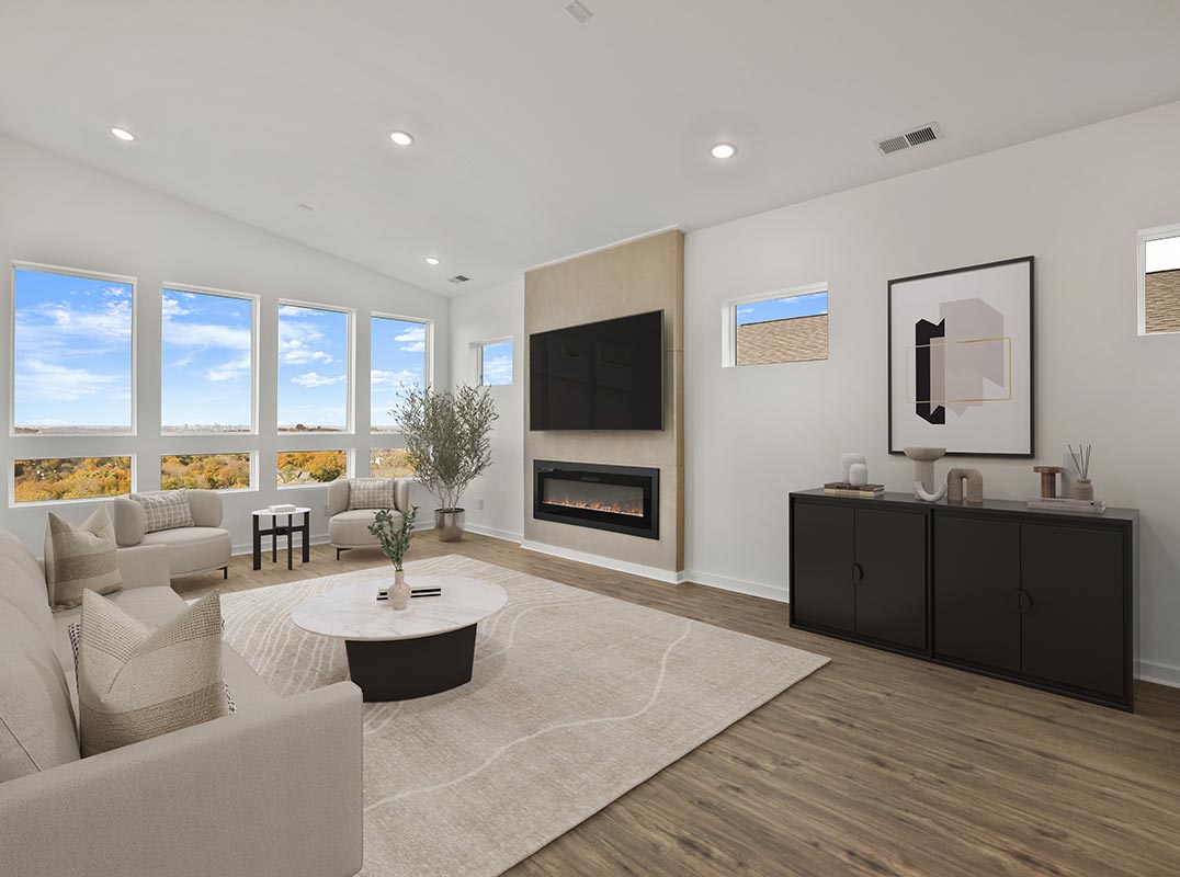 Unobstructed Downtown Views