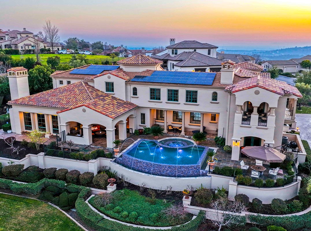 Exquisite Mediterranean Estate With Fresh Modern Elements