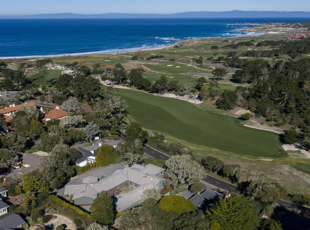 Old 17-Mile Drive in Pebble Beach's Country Club West