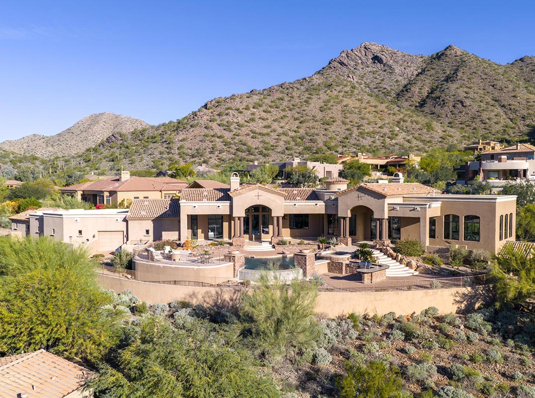 Set Against The Mcdowell Mountains 