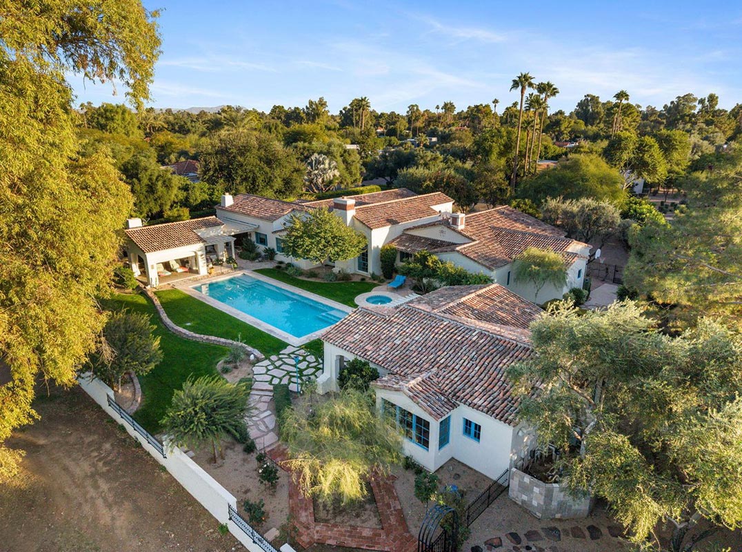 Santa Barbara Inspired -- Along The Fairways Of Camelback Country Club