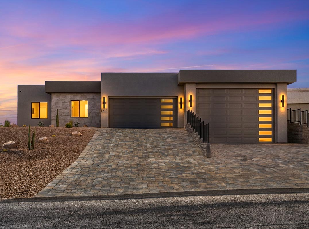 Lakeview Living, Elevated with an 81’ RV Garage