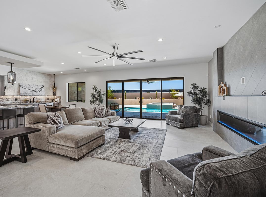 Lakeview Living, Elevated with an 81’ RV Garage