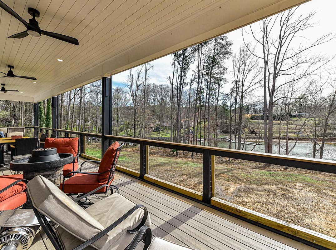 Stunning Modern Lakefront Home on Peaceful Cove with 1100' of Shoreline