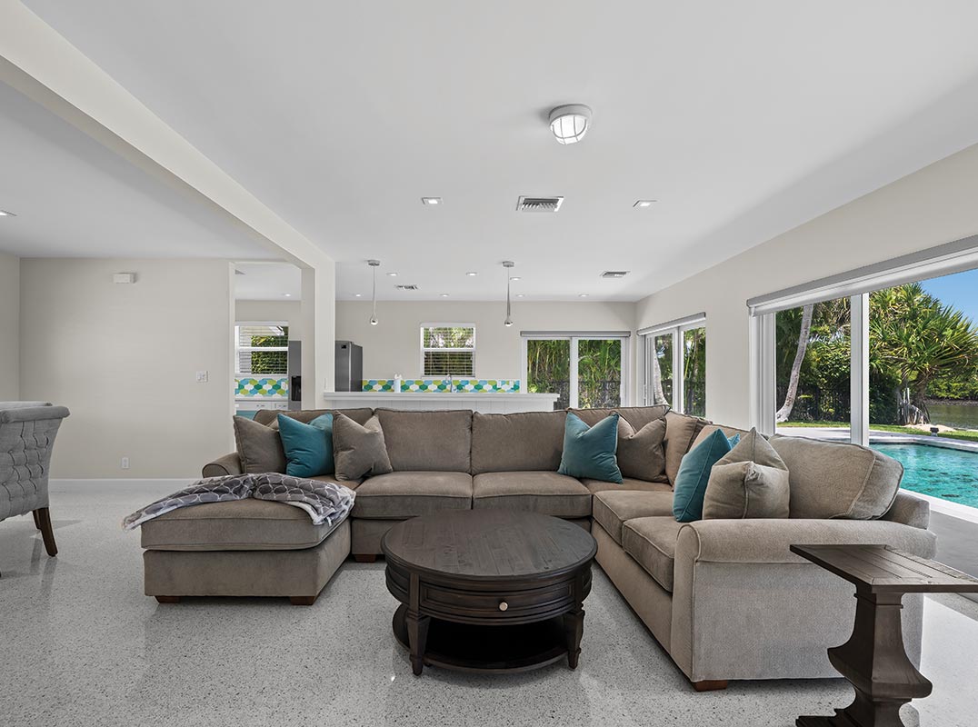 Updated Mid-Century Modern with Intracoastal Frontage