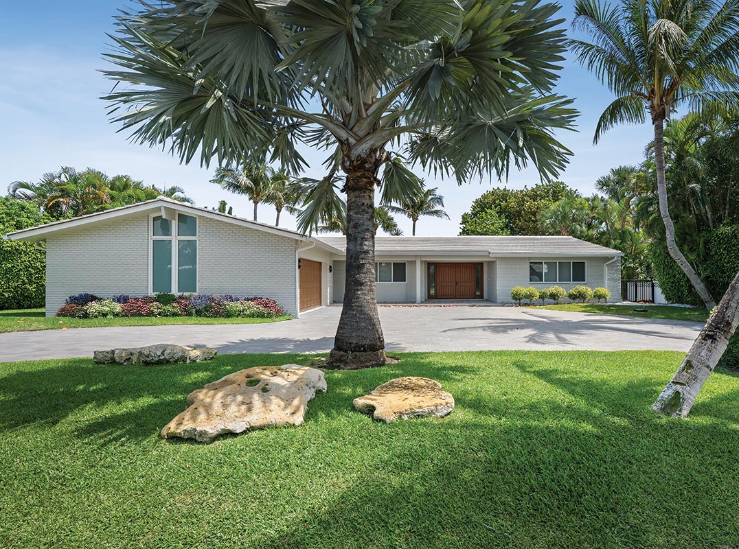 Updated Mid-Century Modern with Intracoastal Frontage