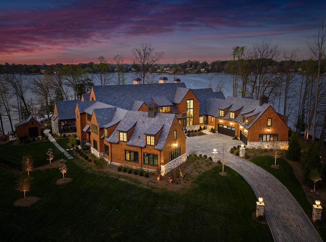 Gated 3.04 Acre Island Estate with 1,250 ft. of Shoreline