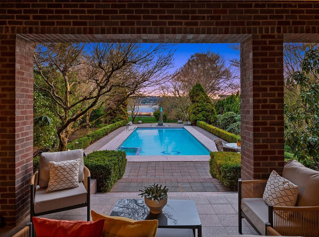 A Stunning Waterfront Manse