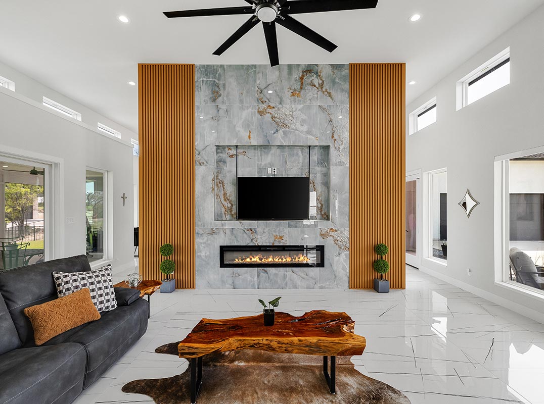 Custom Built Modern One-Story Home