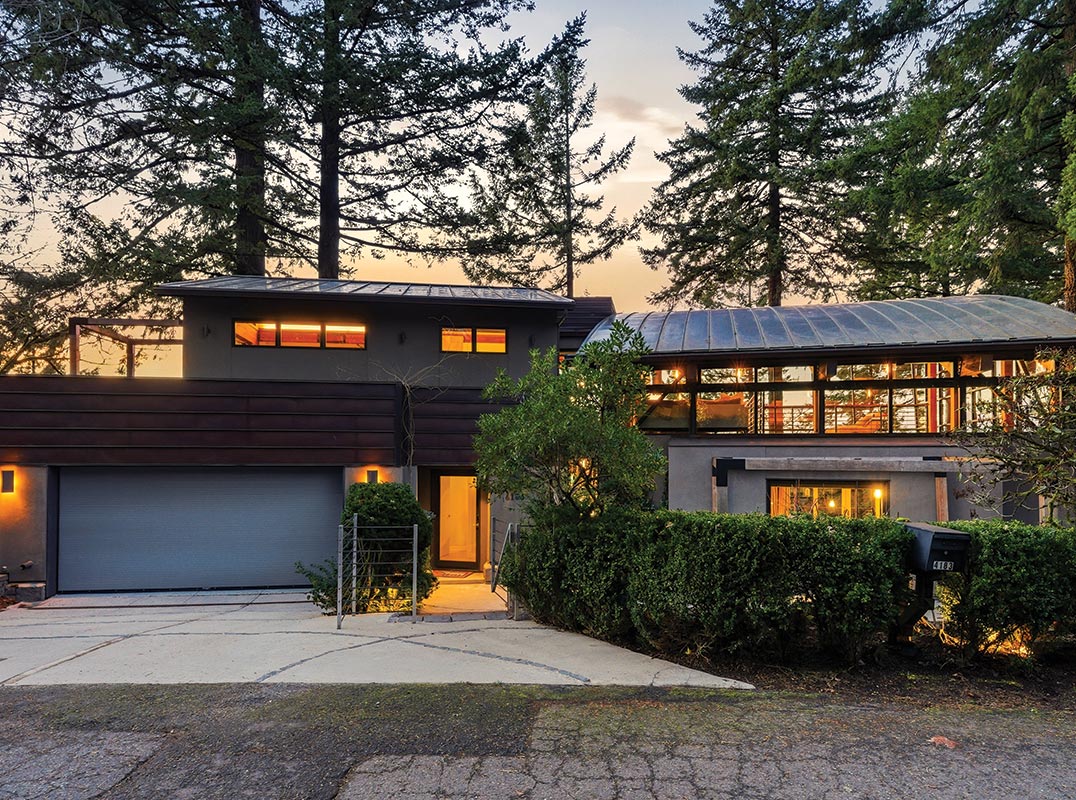 West Hills Architectural Marvel with City & Mountain Views