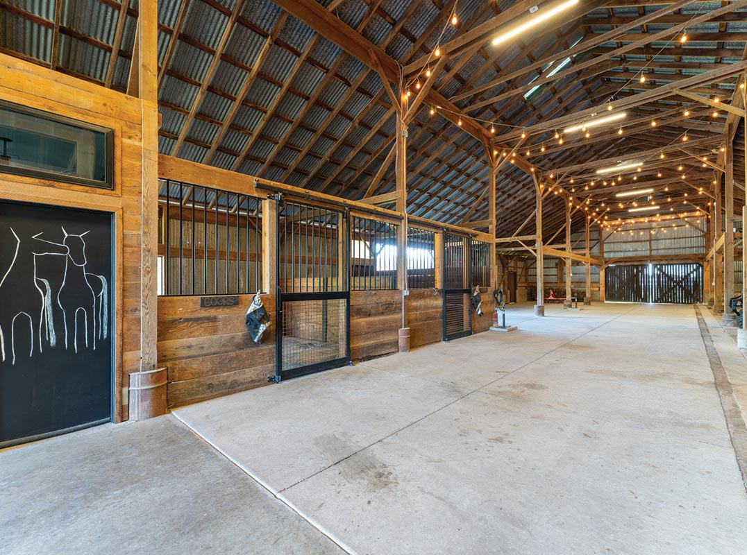 1935 Barn. 15+ Acre Farm. Multi-Gen Custom Ranch Home