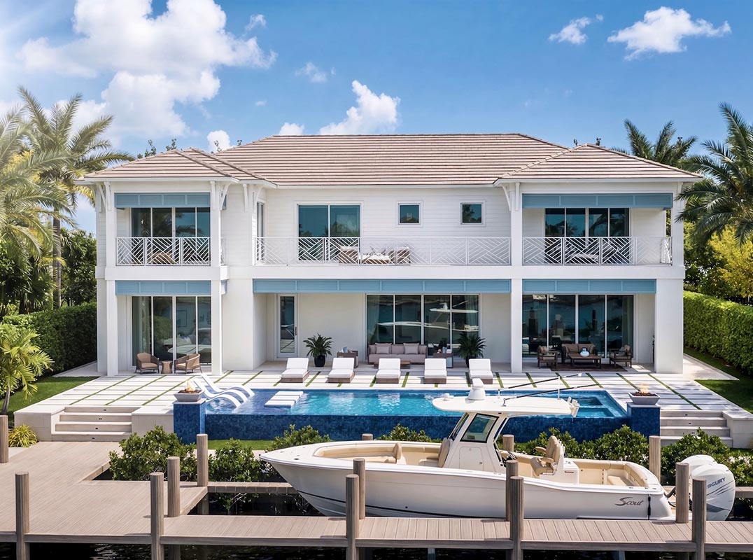 New Waterfront Construction in Palm Beach Gardens
