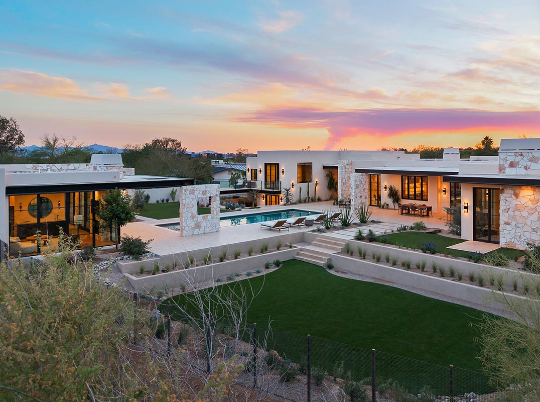 Warm Modern Estate