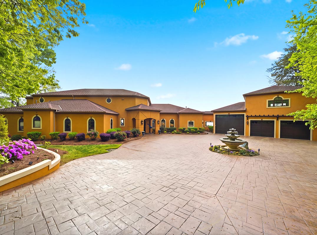 Extraordinary Mediterranean-Inspired Waterfront Estate