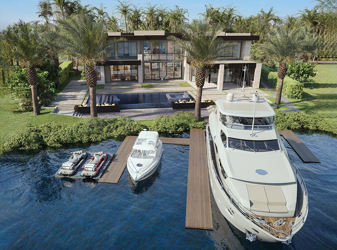 A Modern Waterfront Masterpiece at Sailfish Point