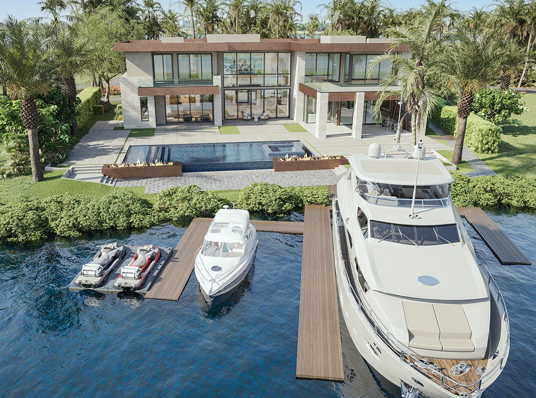 A Modern Waterfront Masterpiece at Sailfish Point