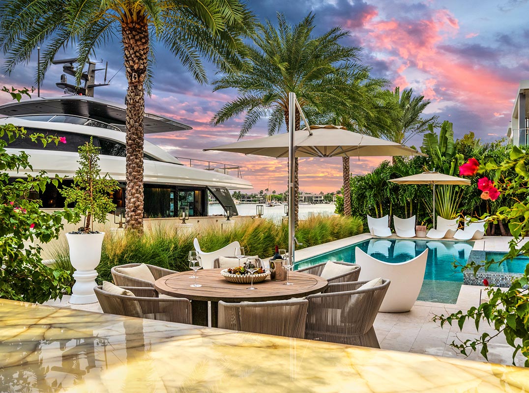 Timeless Waterfront Masterpiece in Exclusive Harbor Beach