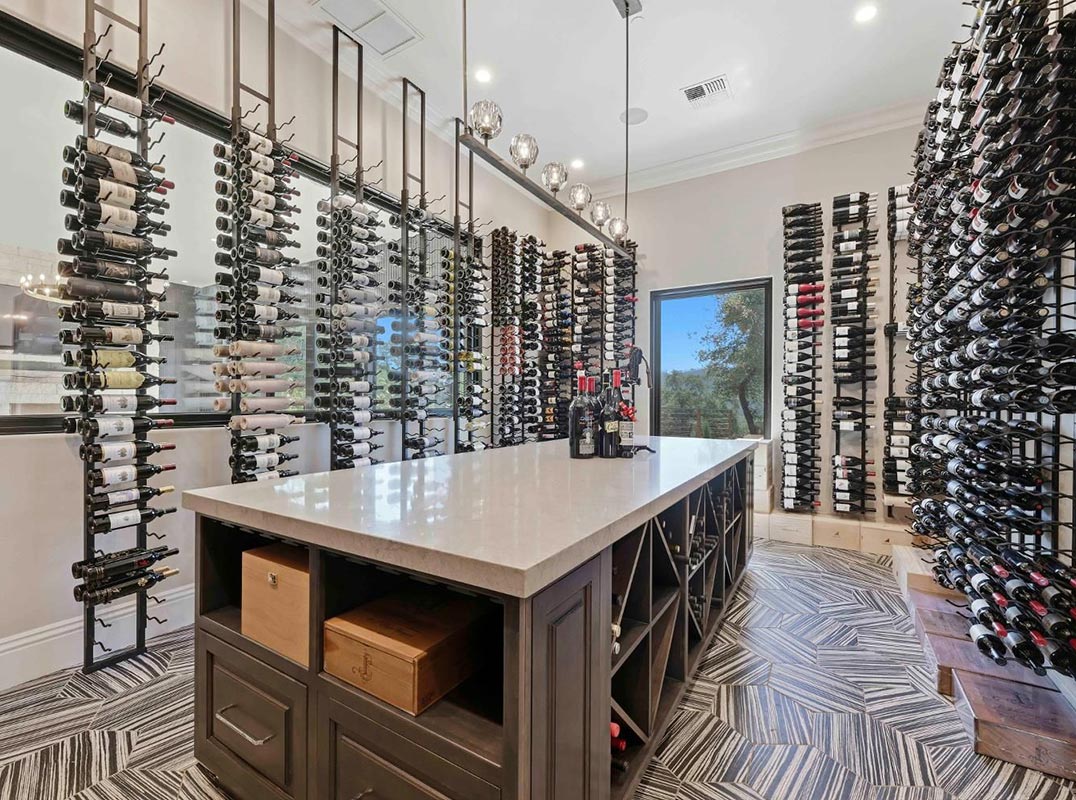 Vineyard And Lake Views