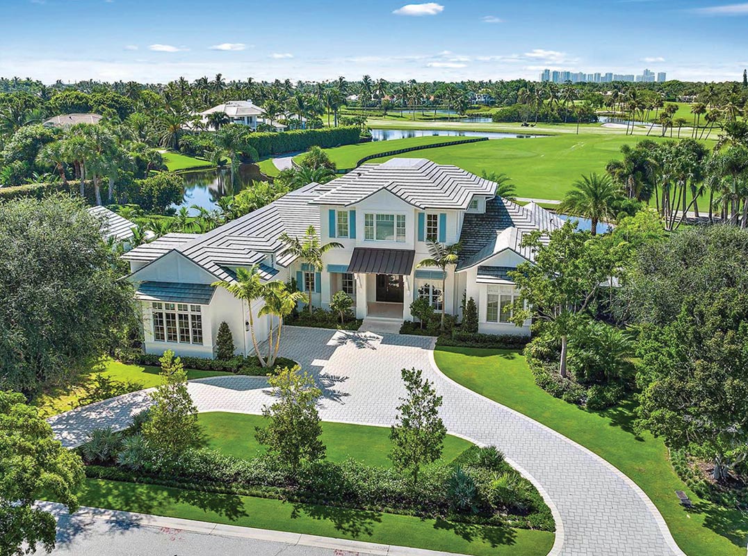Custom Coastal Contemporary Estate in Lost Tree Village