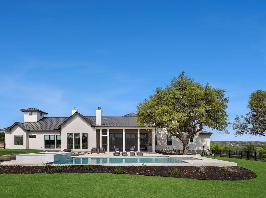 Private 15-Acre Estate with Modern Design and Scenic Hill Country Views