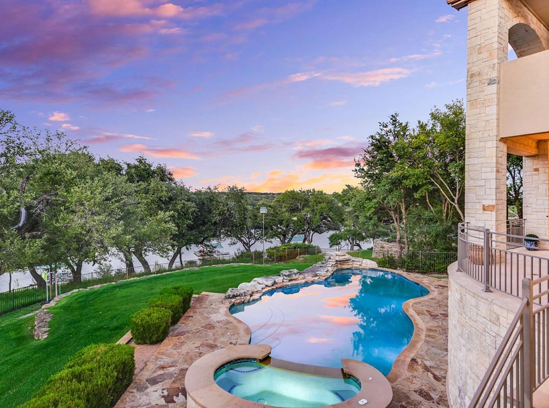 Bespoke Lake Travis Waterfront Estate On 2 Pristine Acres
