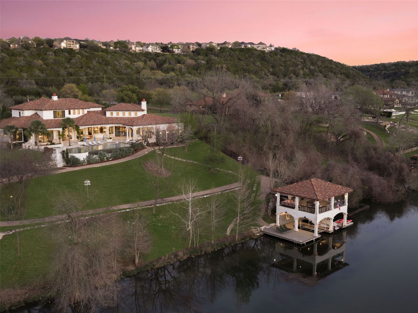 Butterfly Beach on Lake Austin 