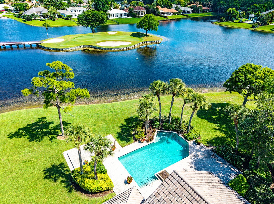 One of the Most Spectacular lots in Frenchman's Creek