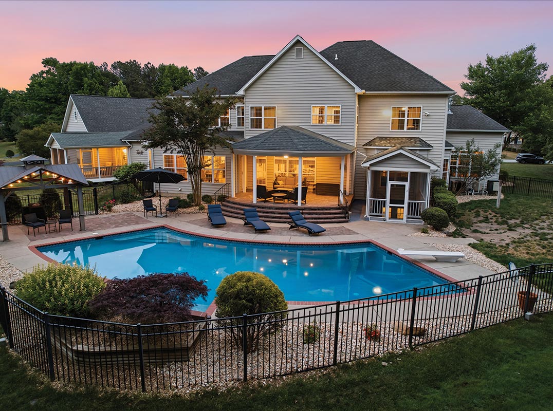 8,600+ SF Multi-Generational Estate on 2 Private Acres