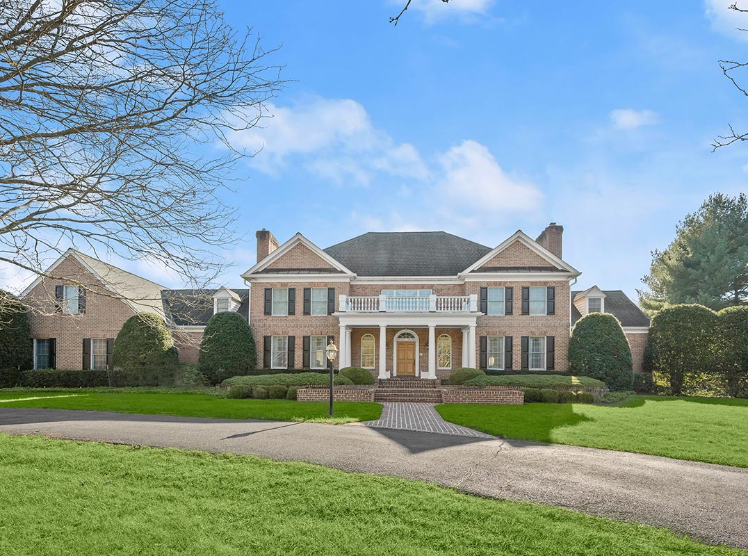Exquisite Custom Estate on 5+ Acres with Bath House & Guest Quarters