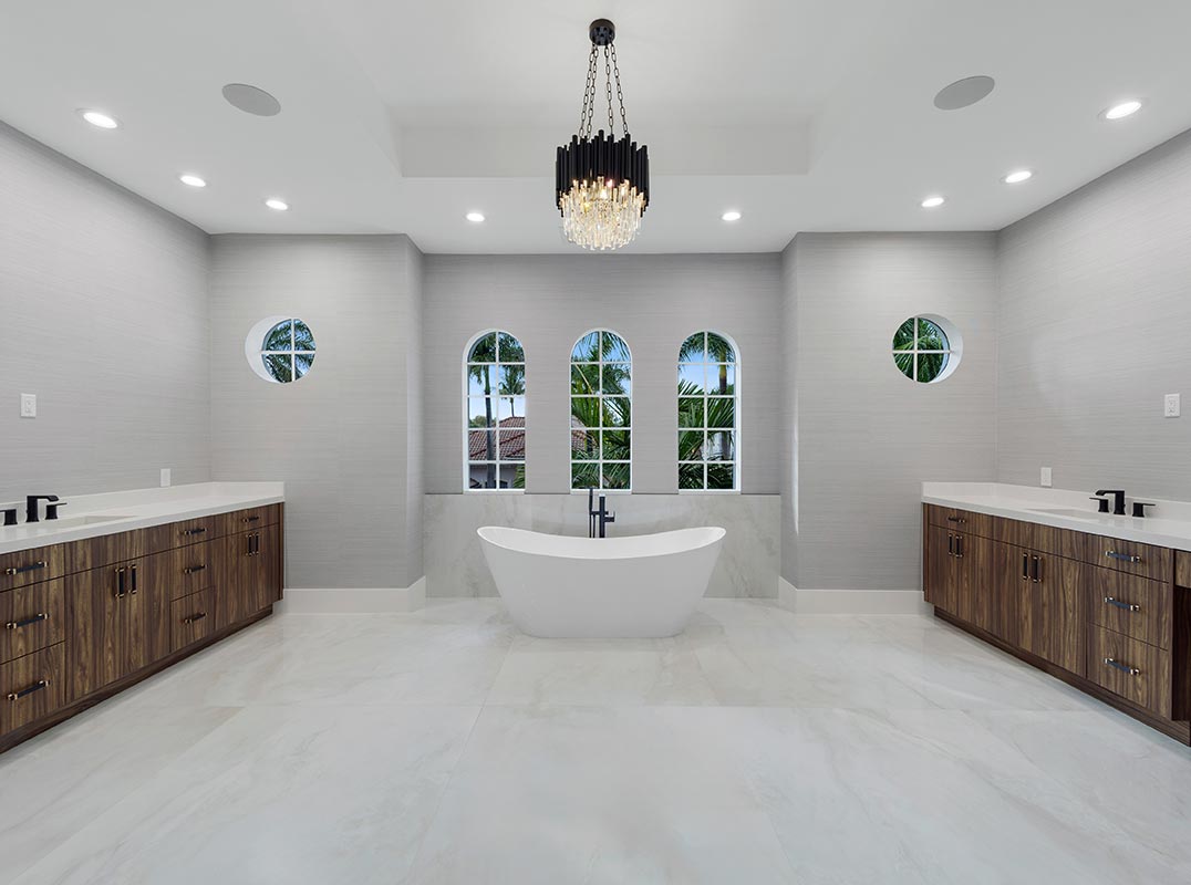 Custom Waterfront Estate with Deepwater Dock