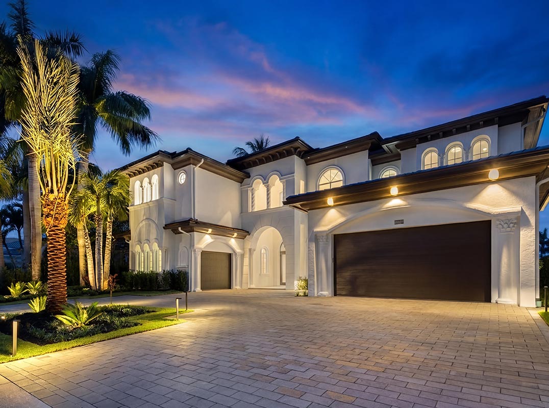 Custom Waterfront Estate with Deepwater Dock