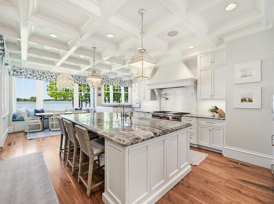 Rare Peninsula Estate Encompassing Nearly 10 Private Acres