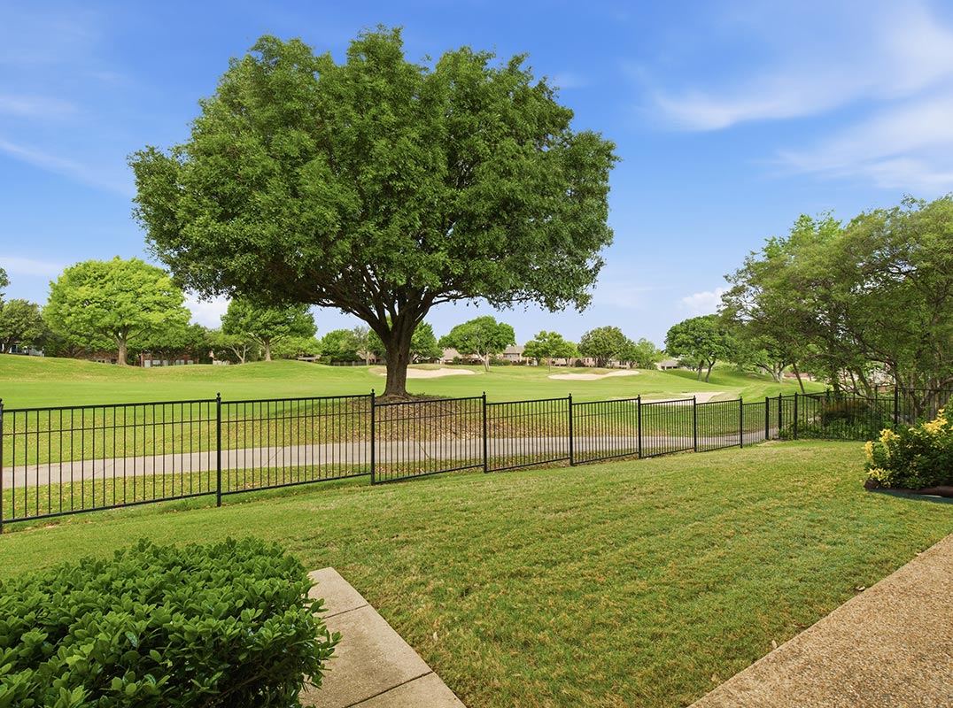 Hills Of Prestonwood Golf Community Overlooking Hole #14
