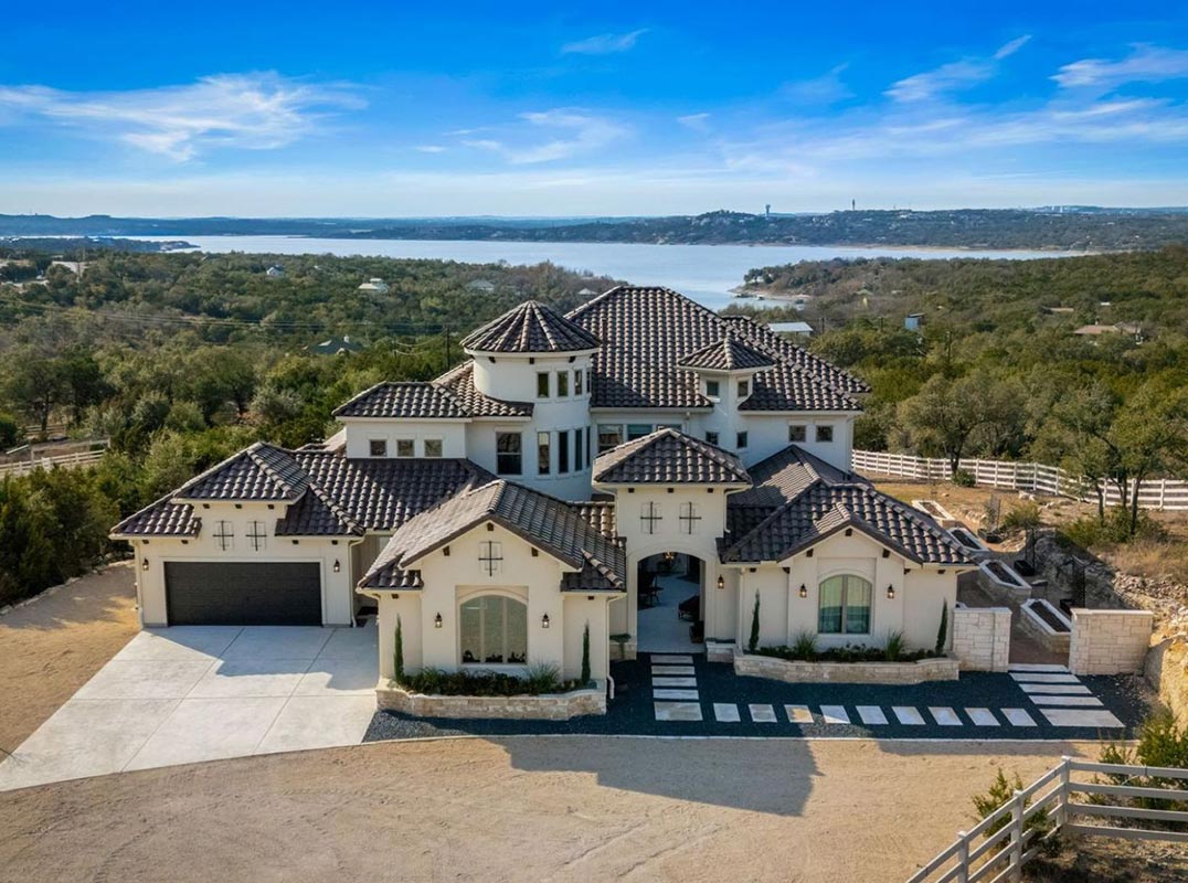 Sweeping Views Of Lake Travis And The Surrounding Hill Country