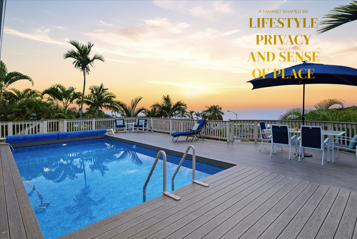 A Market Shaped by Lifestyle, Privacy, and Sense of Place