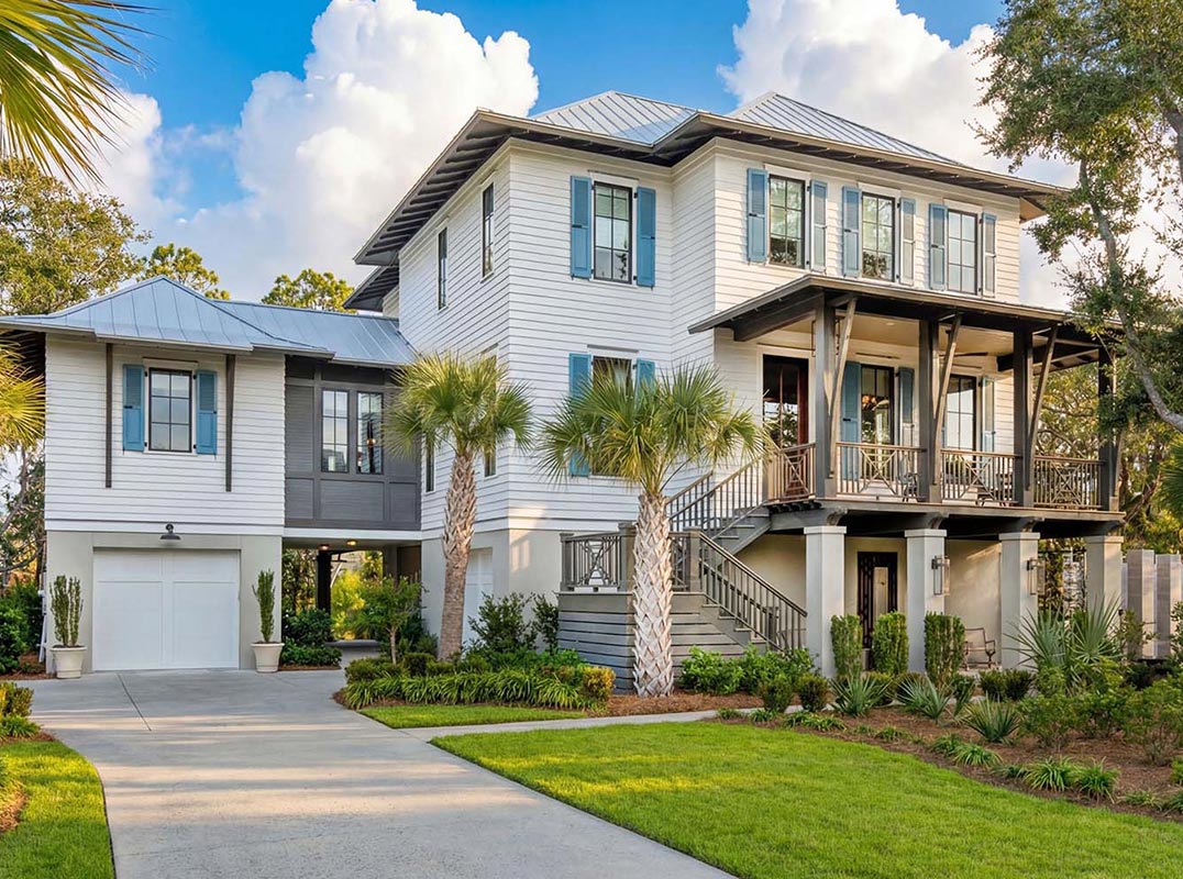 Peaceful Coastline Within the Kiawah River Community