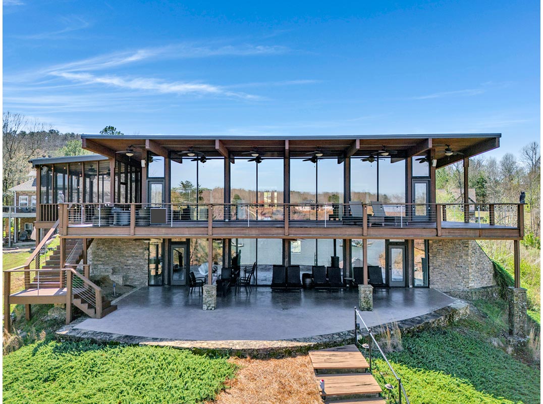 Lewis Smith Lake ~ Alabama — Extraordinary Custom-Built Waterfront Estate