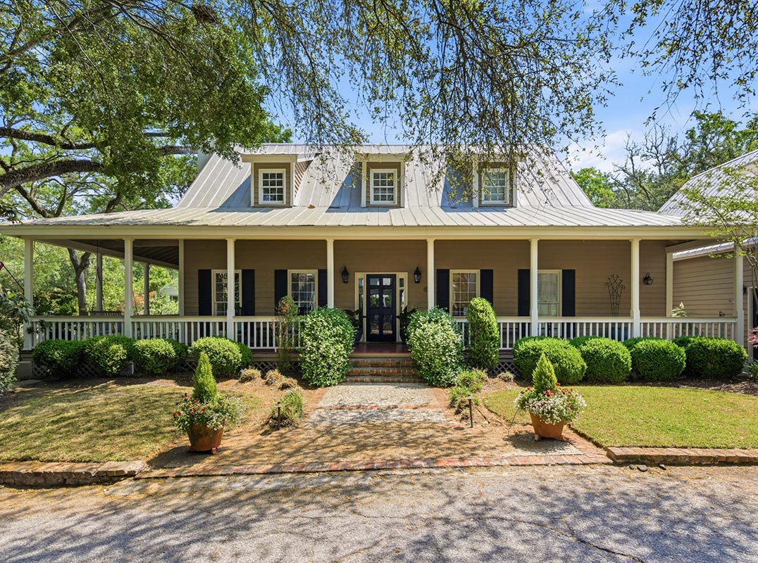 Beneath Breathtaking Live Oaks in the Heart of Old Village