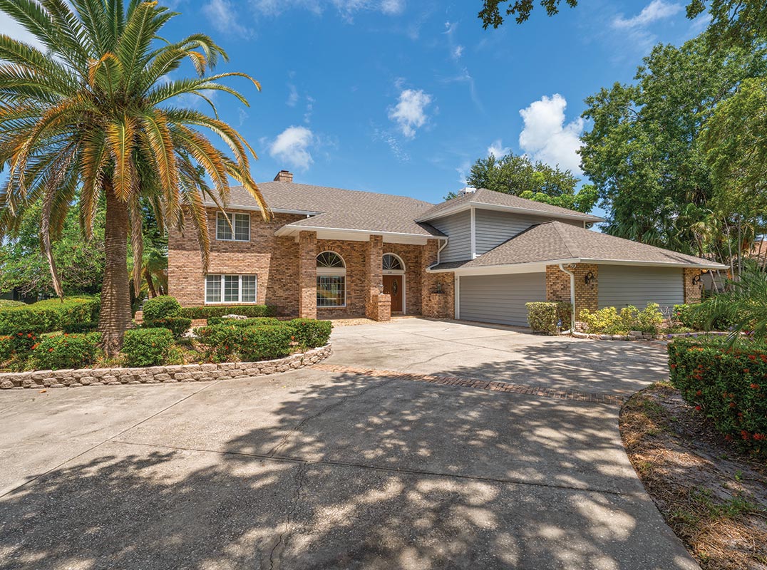 Nestled Within the Harbor Bluffs Waterfront Neighborhood