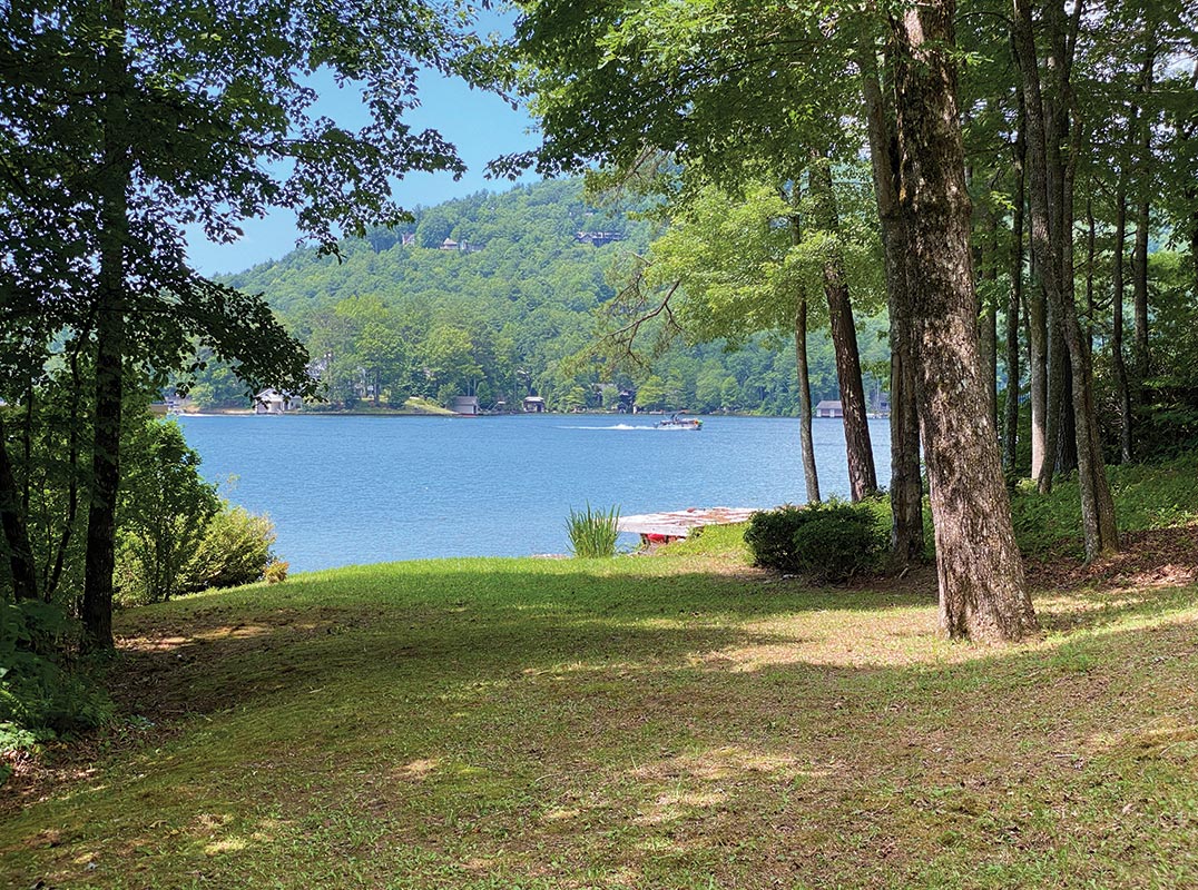 Flat Lot with Beautiful Long Lake Views of Lake Toxaway