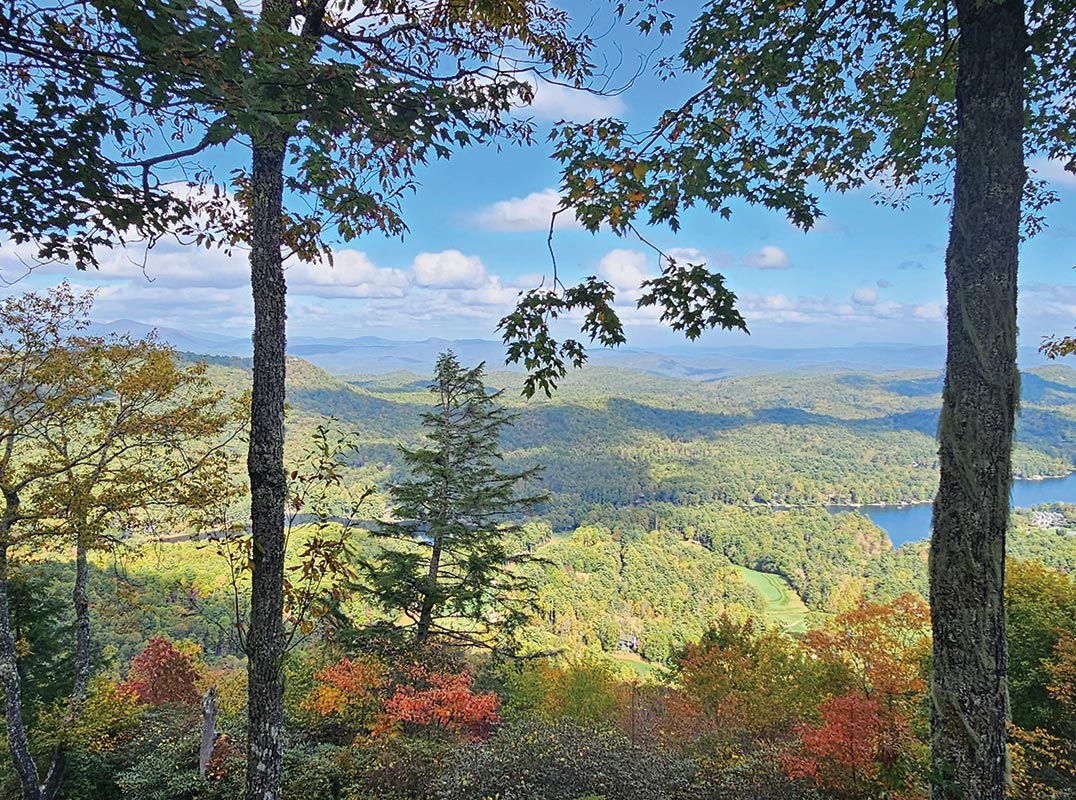 Long Range Views of Lake Toxaway