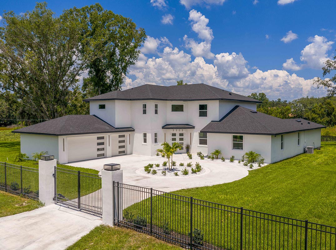 New Construction Estate with Lake Views