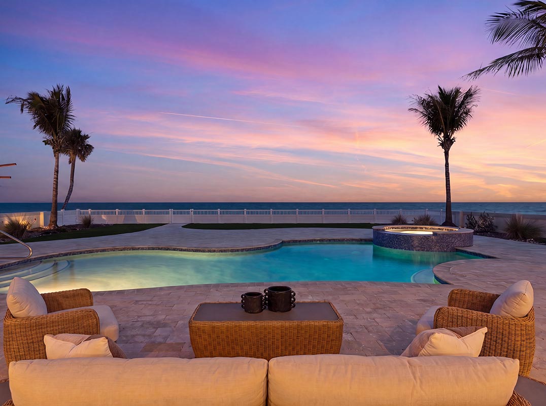 Pure Beachfront Magnificence in Redington Beach