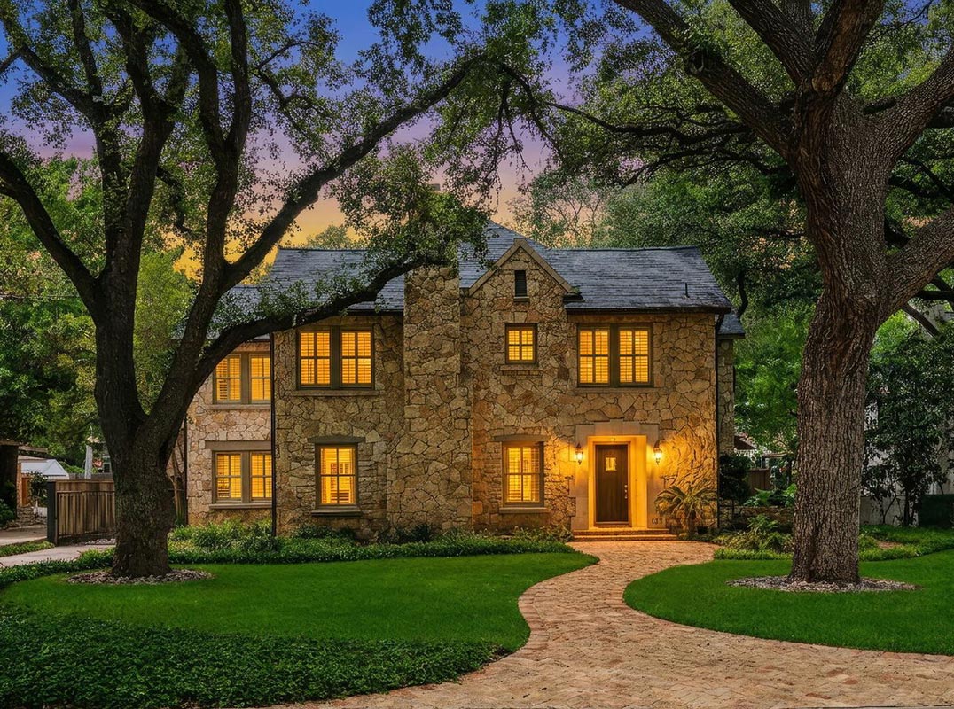 Classic Olmos Park Stone Home